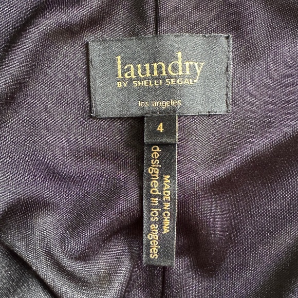 Laundry - Black and White Zebra Slip On Dress - Picture 12 of 14